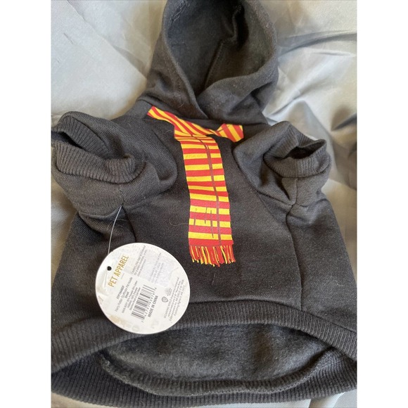 NEW Wizarding World Harry Potter Gryffindor Pet Dog Puppy Hoodie Size Small S - Picture 4 of 8